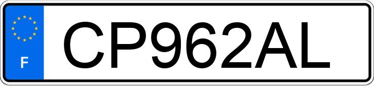 Numer rejestracyjny CP962AL posiada RENAULT MEGANE III