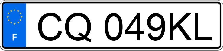 Numer rejestracyjny CQ049KL posiada CITROEN ZX Numer rejestracyjny CQ049KL posiada CITROEN ZX