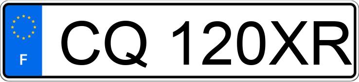 Numer rejestracyjny CQ120XR posiada TOYOTA YARIS III