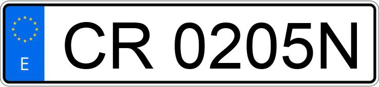 Numer rejestracyjny CR0205N posiada RENAULT CLIO RT 1.2