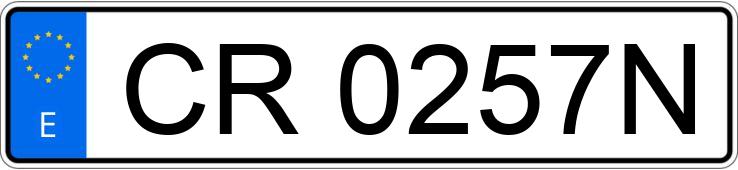 Numer rejestracyjny CR0257N posiada RENAULT CLIO RT 1.2