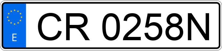 Numer rejestracyjny CR0258N posiada RENAULT CLIO RT 1.2