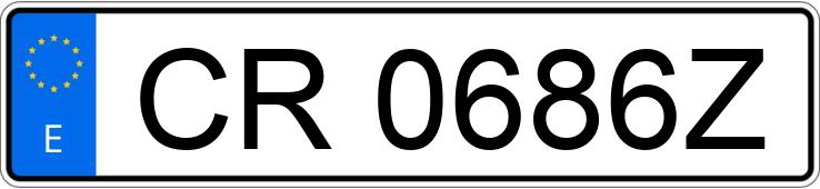 Numer rejestracyjny CR0686Z posiada VOLKSWAGEN BORA Numer rejestracyjny CR0686Z posiada VOLKSWAGEN BORA