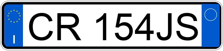 Numer rejestracyjny CR154JS posiada CITROEN C3 1a serie