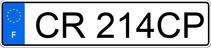 Numer rejestracyjny CR214CP posiada RENAULT SCENIC II