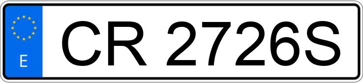 Numer rejestracyjny CR2726S posiada FORD TRANSIT