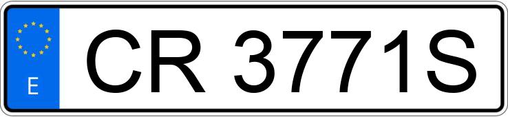 Numer rejestracyjny CR3771S posiada RENAULT 21 Numer rejestracyjny CR3771S posiada RENAULT 21