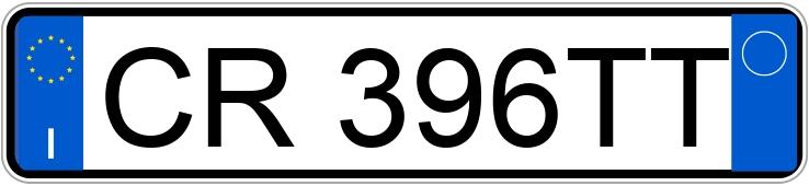 Numer rejestracyjny CR396TT posiada LANCIA Musa Numer rejestracyjny CR396TT posiada LANCIA Musa