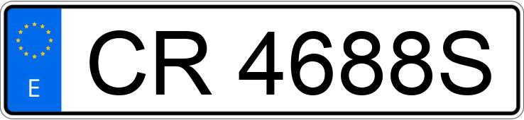 Numer rejestracyjny CR4688S posiada CITROEN ZX Numer rejestracyjny CR4688S posiada CITROEN ZX