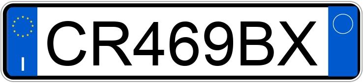 Numer rejestracyjny CR469BX posiada NISSAN Micra 3a serie