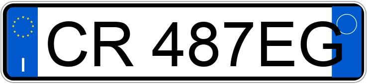 Numer rejestracyjny CR487EG posiada FIAT Punto 3a serie
