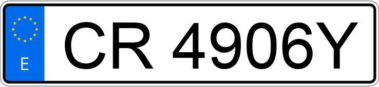 Numer rejestracyjny CR4906Y posiada RENAULT EXPRESS Numer rejestracyjny CR4906Y posiada RENAULT EXPRESS