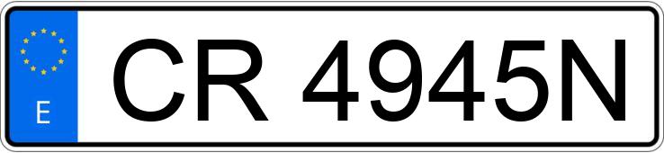 Numer rejestracyjny CR4945N posiada RENAULT CLIO 16V Numer rejestracyjny CR4945N posiada RENAULT CLIO 16V