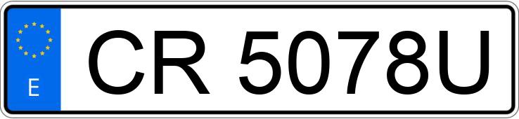 Numer rejestracyjny CR5078U posiada FORD FIESTA Numer rejestracyjny CR5078U posiada FORD FIESTA