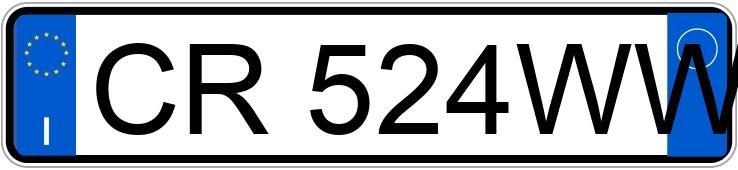 Numer rejestracyjny CR524WW posiada SEAT Ibiza 3a serie Numer rejestracyjny CR524WW posiada SEAT Ibiza 3a serie