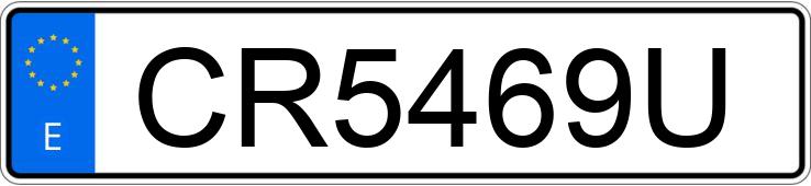 Numer rejestracyjny CR5469U posiada CHEVROLET-GM BLAZER Numer rejestracyjny CR5469U posiada CHEVROLET-GM BLAZER