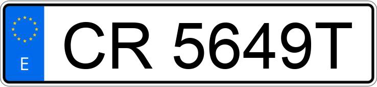 Numer rejestracyjny CR5649T posiada FORD ESCORT 1.3