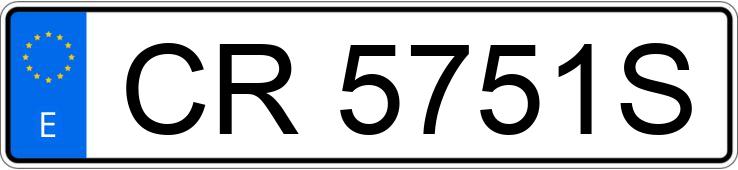 Numer rejestracyjny CR5751S posiada RENAULT 19 Numer rejestracyjny CR5751S posiada RENAULT 19