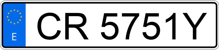 Numer rejestracyjny CR5751Y posiada AUDI 200 2.2I TURBO QUATTRO