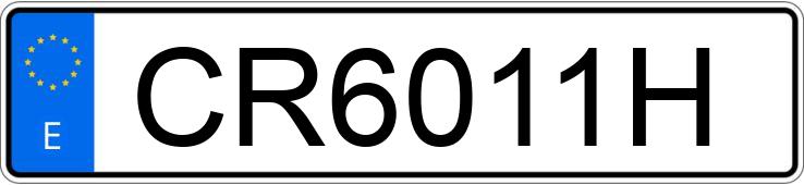 Numer rejestracyjny CR6011H posiada RENAULT 9 Numer rejestracyjny CR6011H posiada RENAULT 9