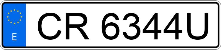 Numer rejestracyjny CR6344U posiada NISSAN TRADE
