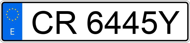 Numer rejestracyjny CR6445Y posiada RENAULT MEGANE Numer rejestracyjny CR6445Y posiada RENAULT MEGANE