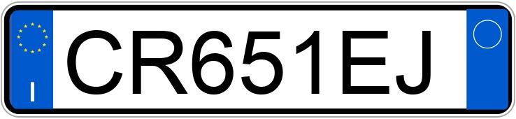Numer rejestracyjny CR651EJ posiada OPEL Corsa 3a serie Numer rejestracyjny CR651EJ posiada OPEL Corsa 3a serie