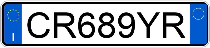 Numer rejestracyjny CR689YR posiada FORD Fiesta 5a serie