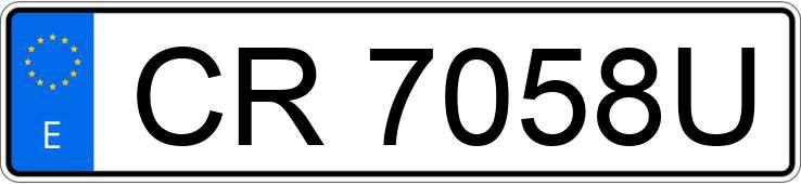 Numer rejestracyjny CR7058U posiada RENAULT MEGANE Numer rejestracyjny CR7058U posiada RENAULT MEGANE