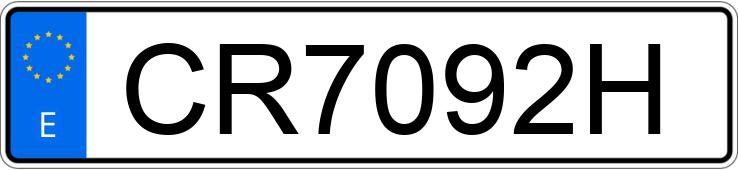 Numer rejestracyjny CR7092H posiada RENAULT 5 GTL 1.2