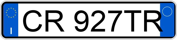 Numer rejestracyjny CR927TR posiada CITROEN Xsara Xsara Picasso 1.6 Chrono (70 kw)