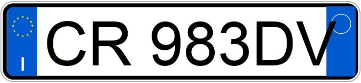 Numer rejestracyjny CR983DV posiada MERCEDES Classe A Numer rejestracyjny CR983DV posiada MERCEDES Classe A