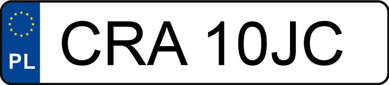 Numer rejestracyjny CRA 10JC posiada VOLKSWAGEN POLO 1.4 KAT - CRA10JC