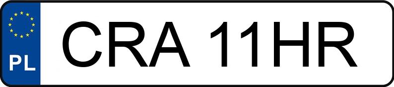 Numer rejestracyjny CRA11HR posiada BMW 525 Diesel Kat. MR`01 E39 525 Diesel Kat. MR`01 E39