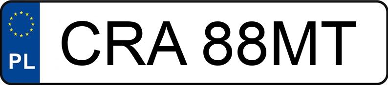 Numer rejestracyjny CRA 88MT posiada NISSAN Micra K11 1.0 Kat. MR`03 L Jive - CRA88MT Numer rejestracyjny CRA 88MT posiada NISSAN Micra K11 1.0 Kat. MR`03 L Jive - CRA88MT