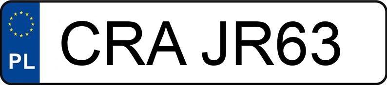 Numer rejestracyjny CRA JR63 posiada MERCEDES-BENZ E 220 CDI MR`00 210 Classic - CRAJR63