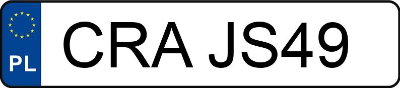 Parking Master i ett fordon med CRAJS49-nummer