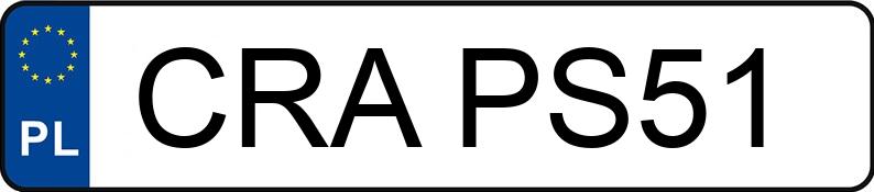 Numer rejestracyjny CRA PS51 posiada OPEL INSIGNIA SPORTS TOURER - CRAPS51
