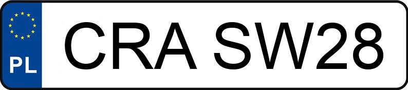 Numer rejestracyjny CRA SW28 posiada OPEL Astra Classic III MR`10 E5 Astra Classic III MR`10 E5 - CRASW28 Numer rejestracyjny CRA SW28 posiada OPEL Astra Classic III MR`10 E5 Astra Classic III MR`10 E5 - CRASW28