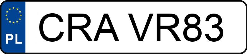 Numer rejestracyjny CRA VR83 posiada OPEL INSIGNIA - CRAVR83 Numer rejestracyjny CRA VR83 posiada OPEL INSIGNIA - CRAVR83