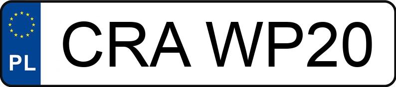 Numer rejestracyjny CRA WP20 posiada VOLKSWAGEN Golf V 1.4 MR`03 E4 Sportline - CRAWP20