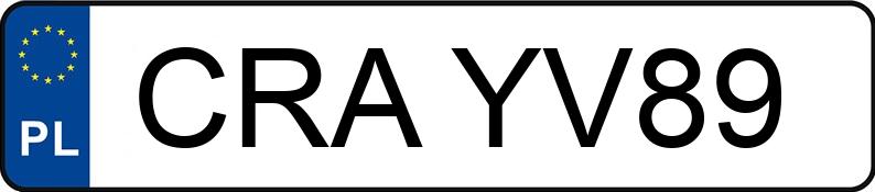 Numer rejestracyjny CRA YV89 posiada SOR C 10.5 - CRAYV89