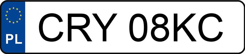 Numer rejestracyjny CRY 08KC posiada LAND ROVER FREELANDER - CRY08KC