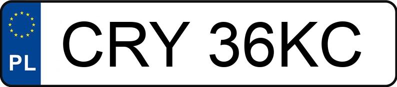 Numer rejestracyjny CRY 36KC posiada LAND ROVER Freelander 2.0 TD MR`98 Freelander 2.0 TD MR`98 - CRY36KC