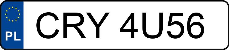 Numer rejestracyjny CRY 4U56 posiada AUDI Q7 TDI MR`06 E4 4L Tiptronic - CRY4U56