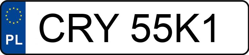 Numer rejestracyjny CRY 55K1 posiada MERCEDES-BENZ AMG GLE 53 4MATIC+ COUPE - CRY55K1