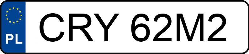 Numer rejestracyjny CRY 62M2 posiada PEUGEOT 307 1.6 HDI MR`06 E4 Sporty 110 - CRY62M2 Numer rejestracyjny CRY 62M2 posiada PEUGEOT 307 1.6 HDI MR`06 E4 Sporty 110 - CRY62M2