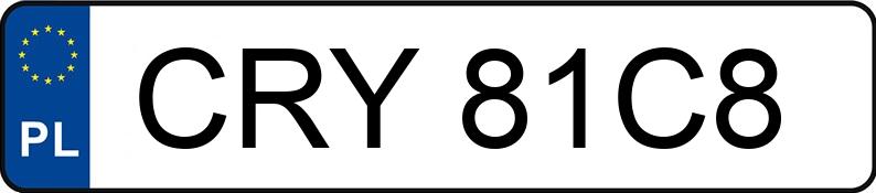 Numer rejestracyjny CRY 81C8 posiada BMW 320D - CRY81C8 Numer rejestracyjny CRY 81C8 posiada BMW 320D - CRY81C8