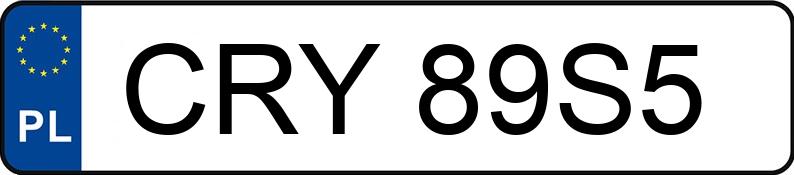 Numer rejestracyjny CRY 89S5 posiada VOLKSWAGEN PASSAT - CRY89S5 Numer rejestracyjny CRY 89S5 posiada VOLKSWAGEN PASSAT - CRY89S5