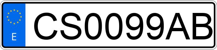 Numer rejestracyjny CS0099AB posiada OPEL CORSA